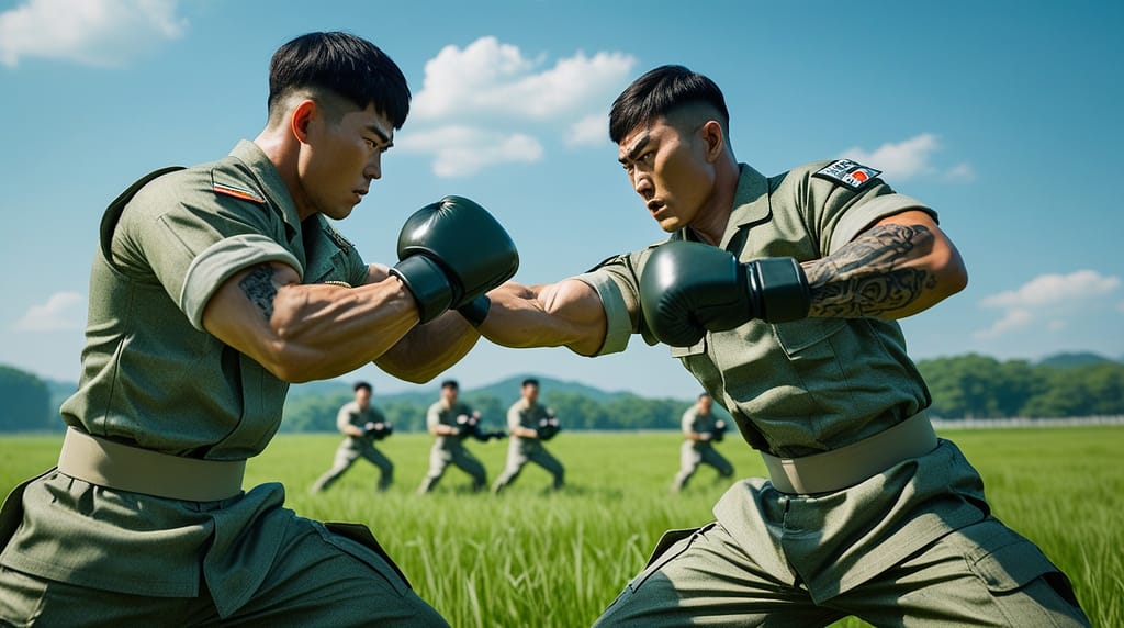 Phoenix 10 A scene of 2 Korean special forces soldiers with de 1