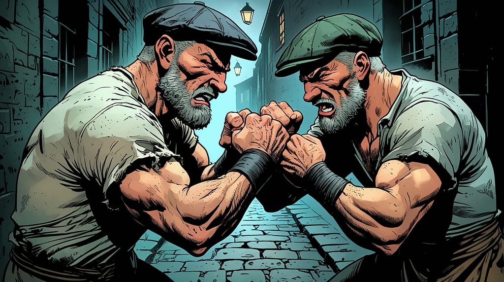 Phoenix 10 Two rugged Irish men with weathered skin and distin 0 1