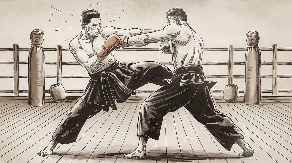 a sumi style artwork of a martial arts m y9p4mOYiRlyypu6Cf97EDQ LU pYzGZQYi4i03dNL8D7Q