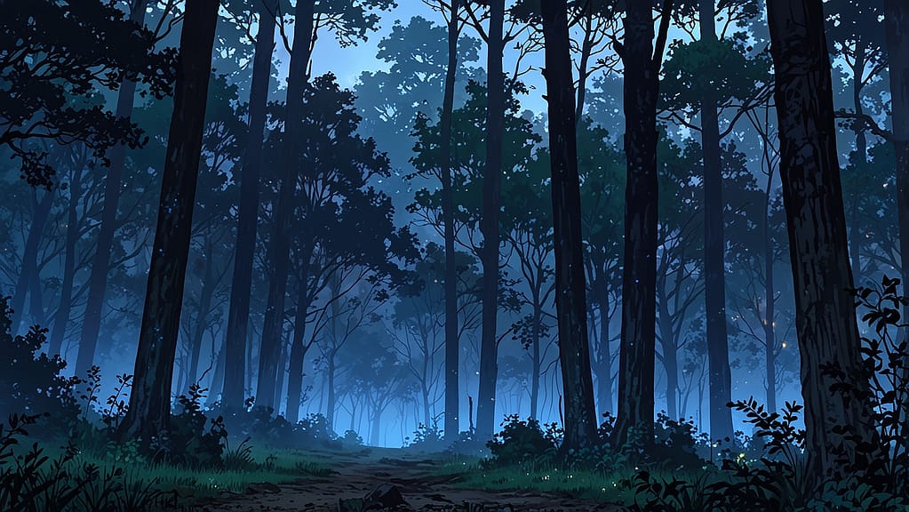 Leonardo Anime XL Anime historical style misty colonial forest 1
