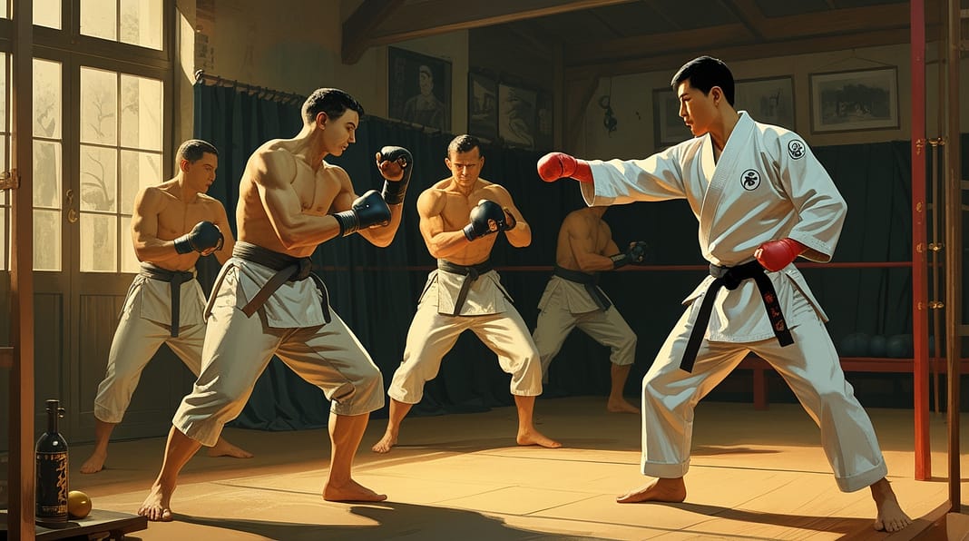 How Japanese Karate Influenced French Savate Fighting